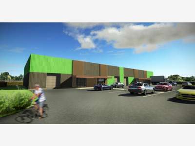 Parc d'entreprises de 295m² à 2 400m² à St Quentin