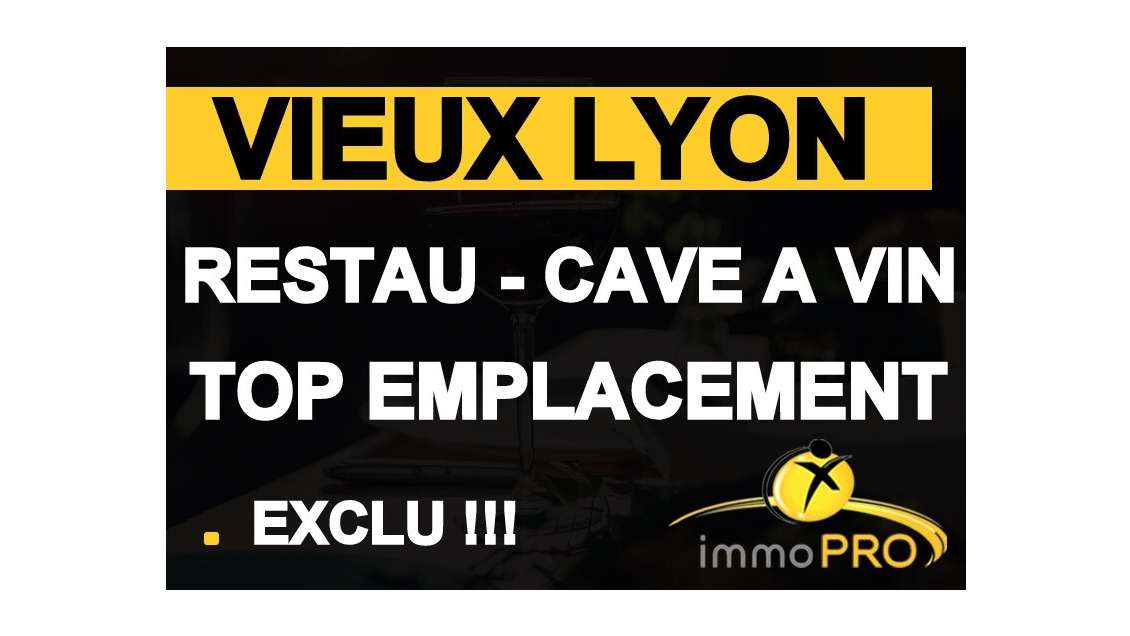 Établissement 60m² à vendre au coeur du vieux Lyon