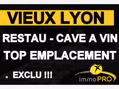 Établissement 60m² à vendre au coeur du vieux Lyon
