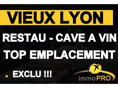 Vente Restaurant à Lyon 5e