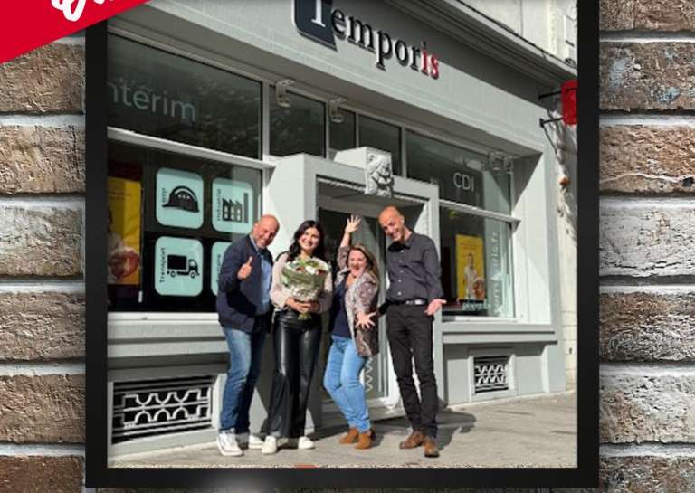 TEMPORIS - L'ouverture d'une nouvelle agence Temporis à Tourcoing !