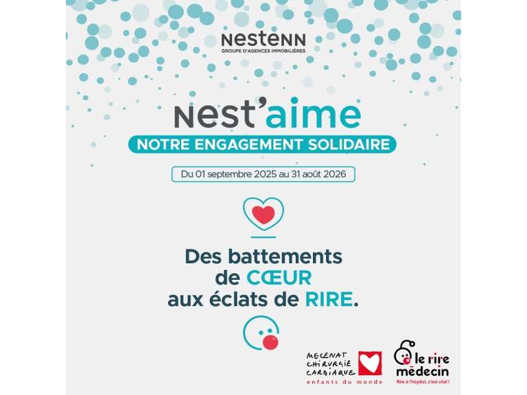 NEST’AIME 2025-2026 : LE RÉSEAU NESTENN POURSUIT SON ENGAGEMENT SOLIDAIRE