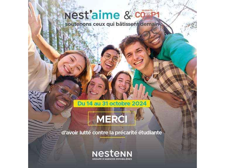 NEST’AIME x COP1 : PLUS DE 230 CARTONS RÉCOLTÉS !