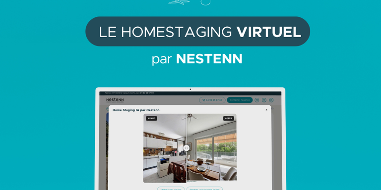 NESTENN - Nestenn devient le premier groupe immobilier en France à proposer le home staging virtuel en accès libre sur son site