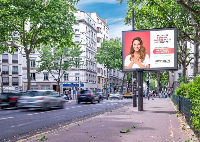 NESTENN - Nestenn lance sa première grande campagne nationale d’affichage