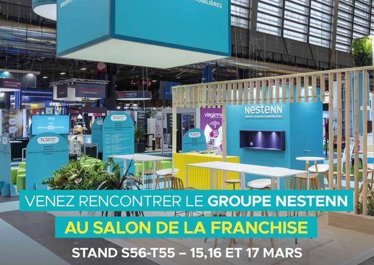 NESTENN - NESTENN SERA PRÉSENT AU SALON DE LA FRANCHISE !