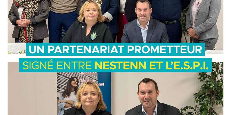 NESTENN - NESTENN x E.S.P.I : UN PARTENARIAT PROMETTEUR SIGNÉ POUR L'AVENIR DES JEUNES ET DE L'IMMOBILIER
