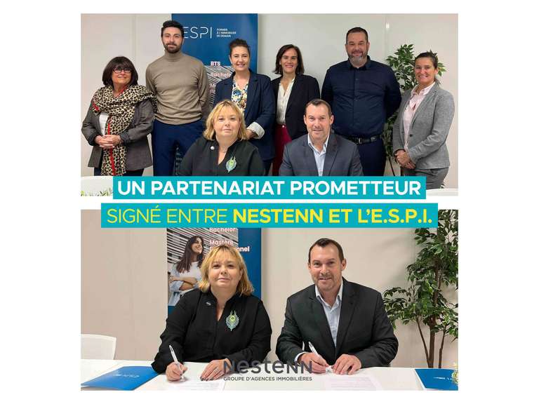 NESTENN x E.S.P.I : UN PARTENARIAT PROMETTEUR SIGNÉ POUR L'AVENIR DES JEUNES ET DE L'IMMOBILIER