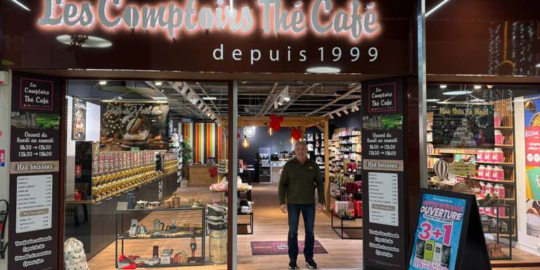 LES COMPTOIRS THÉ CAFÉ - Ouverture de notre nouvelle boutique Les Comptoirs Thé Café à Chalezeule, aux portes de Besançon !