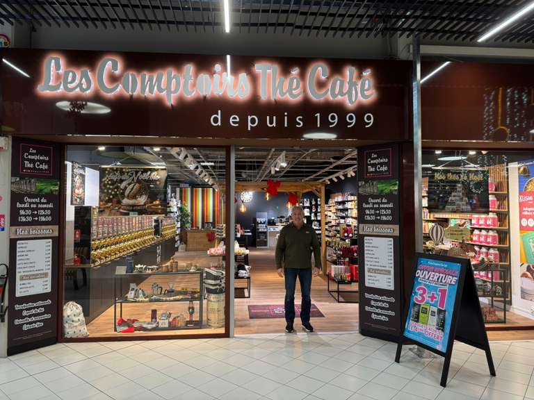 Ouverture de notre nouvelle boutique Les Comptoirs Thé Café à Chalezeule, aux portes de Besançon !