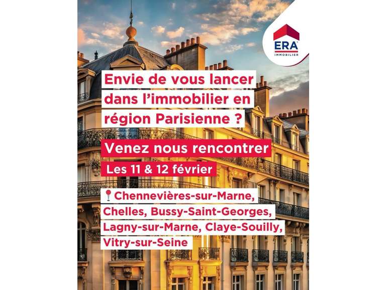 Ouvrez votre agence immobilière en région parisienne avec ERA !