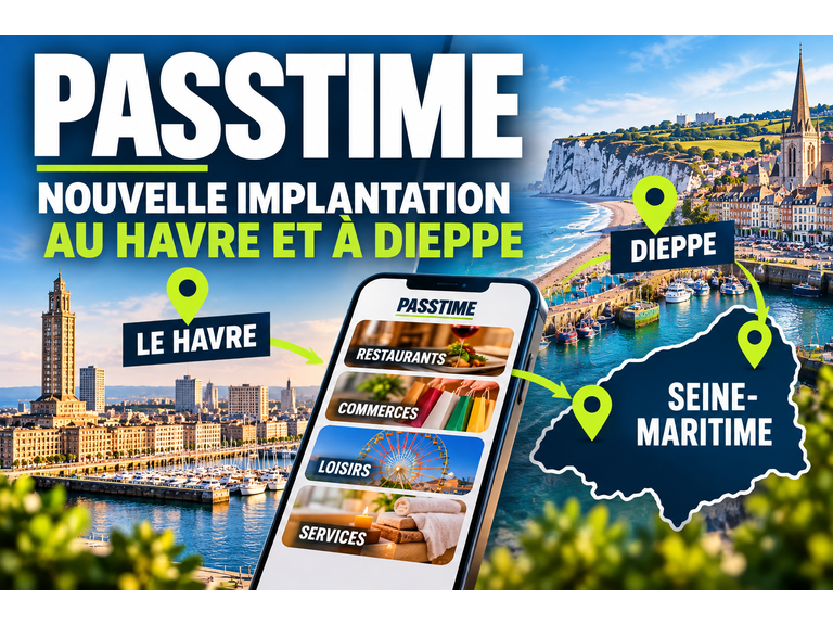 PASSTIME arrive au Havre et à Dieppe