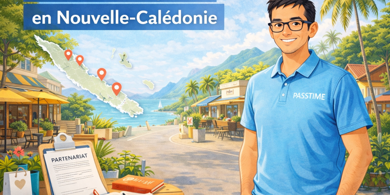 PASSTIME - PASSTIME confie la Nouvelle-Calédonie à Etienne BIGARD et renforce son maillage ultramarin