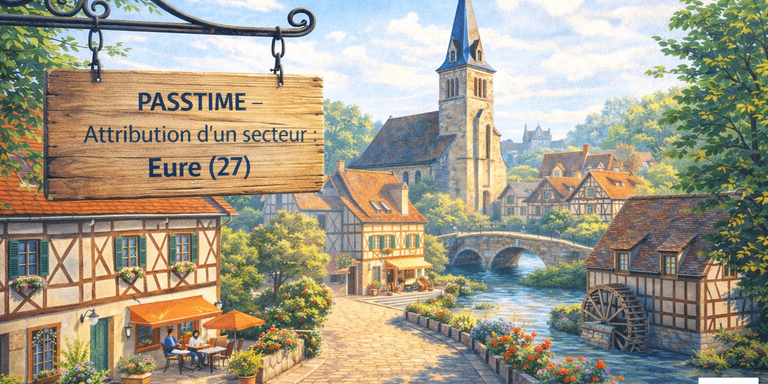 PASSTIME - 🧩 PASSTIME confie le secteur de l’Eure (27) à un nouveau couple de franchisés