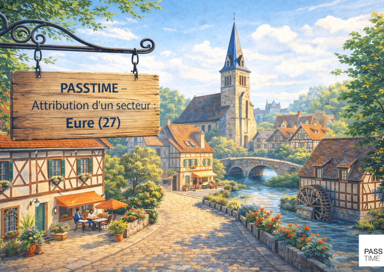 PASSTIME - 🧩 PASSTIME confie le secteur de l’Eure (27) à un nouveau couple de franchisés