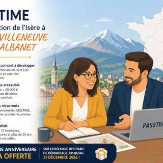 PASSTIME confie l’édition de l’Isère à Séverine VILLENEUVE et Pierre ALBANET