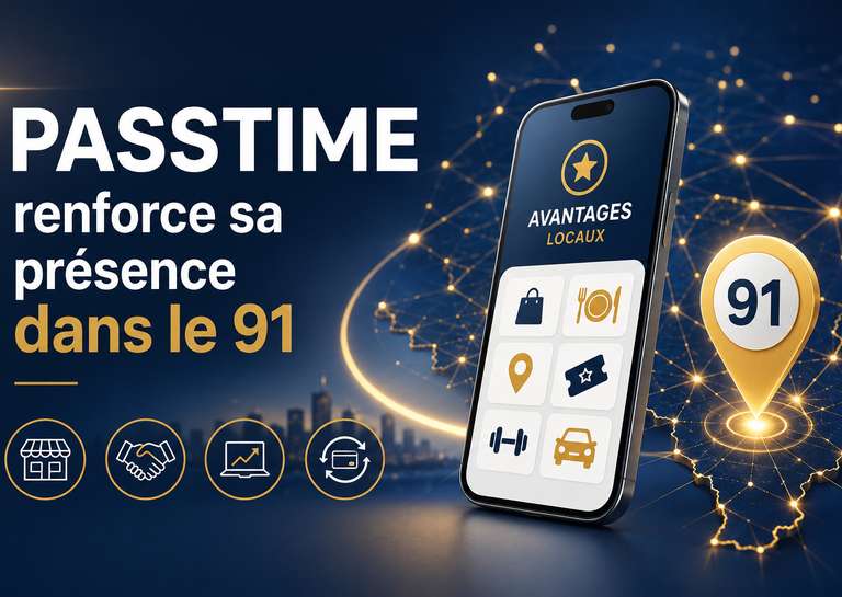 PASSTIME - PASSTIME poursuit son développement dans l’Essonne (91)