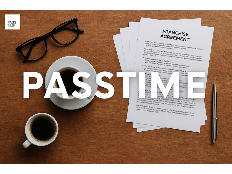 PASSTIME : Un contrat de franchise unique, simple et avantageux