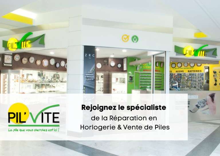 PIL'VITE - Pil'Vite, 30 ans d'expériences au service de ses franchisés