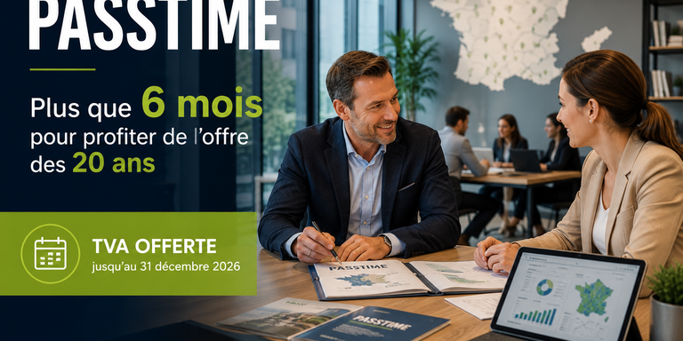PASSTIME - Plus que six mois pour profiter de l’offre exceptionnelle des 20 ans PASSTIME