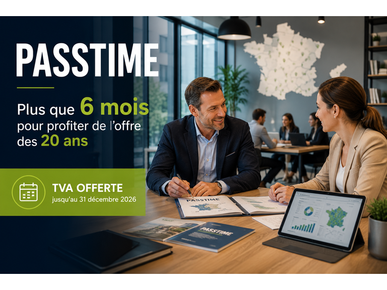 Plus que six mois pour profiter de l’offre exceptionnelle des 20 ans PASSTIME