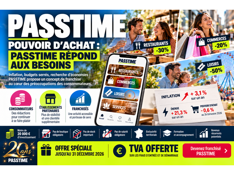 Pouvoir d’achat : PASSTIME répond aux besoins