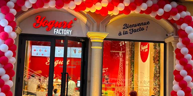 YOGURT FACTORY - Première ouverture à Tashkent - Ouzbékistan