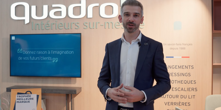QUADRO - Quadro se dévoile en vidéo : 1 min 25 pour rencontrer l'enseigne avant de pousser la porte