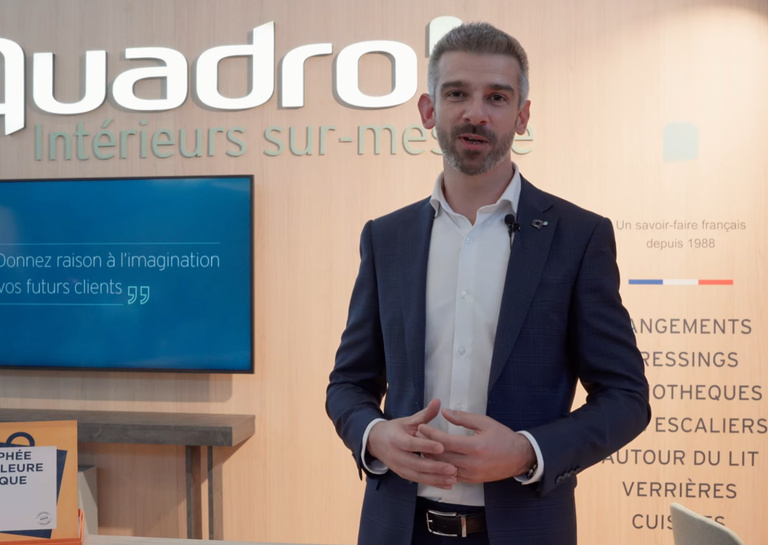 QUADRO - Quadro se dévoile en vidéo : 1 min 25 pour rencontrer l'enseigne avant de pousser la porte