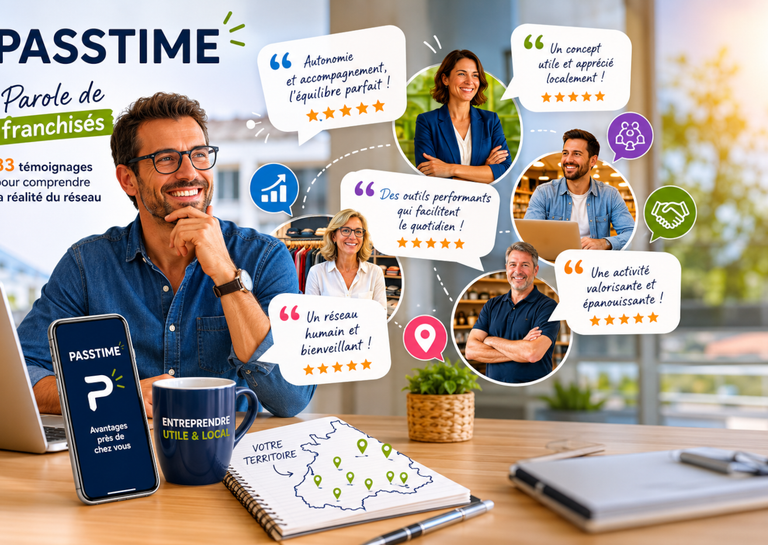 PASSTIME - Rejoindre PASSTIME : ce que révèlent 33 témoignages de franchisés sur la réalité du réseau