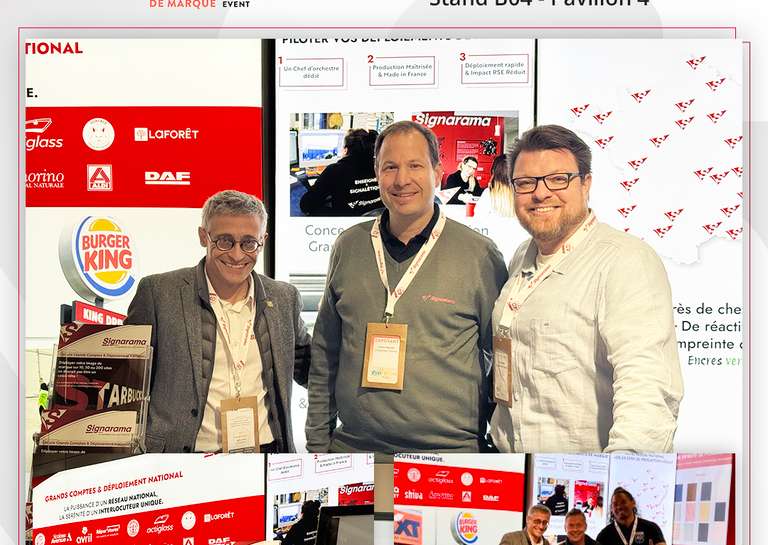 SIGNARAMA - Rencontrons-nous au salon C!Brand