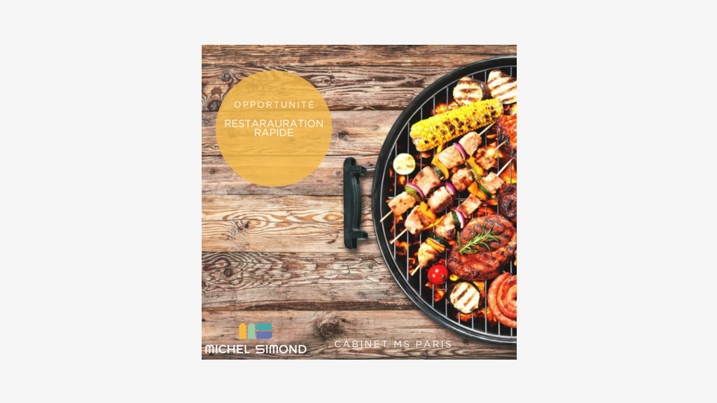 Vente snack/restauration rapide 75016 Auteuil