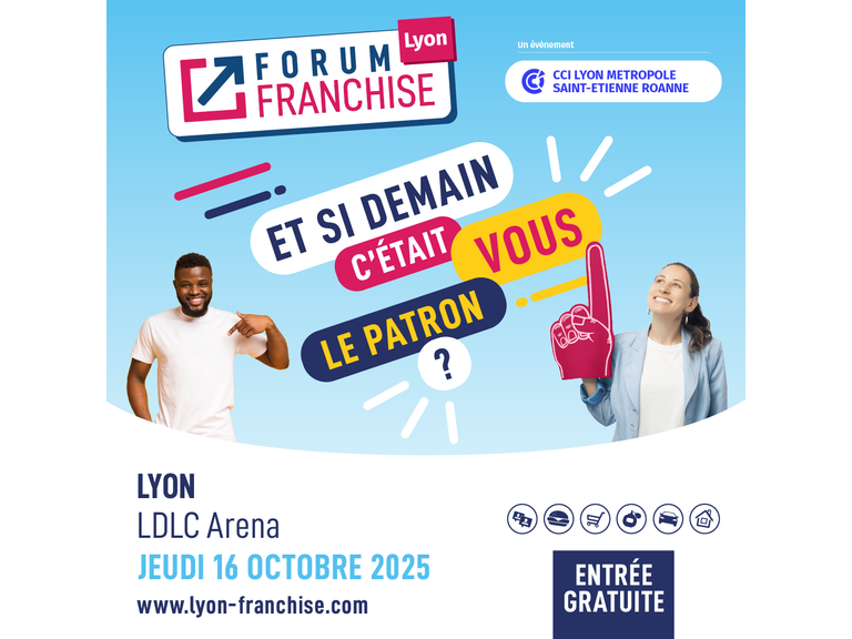 Salon de la franchise LYON le 16 octobre 2025