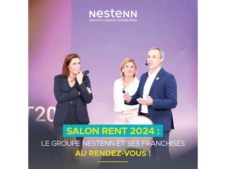 SALON RENT 2024 : LE GROUPE NESTENN ET SES FRANCHISÉS AU RENDEZ-VOUS !