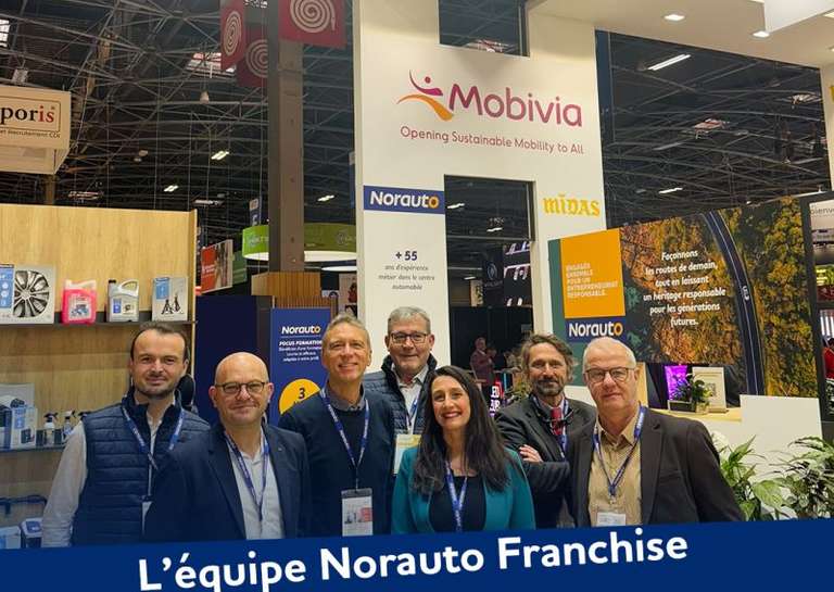 NORAUTO - Save the date ! Rendez-vous du 14 au 16 mars au salon Franchise Expo Paris 2026 – Stand H92-J93.