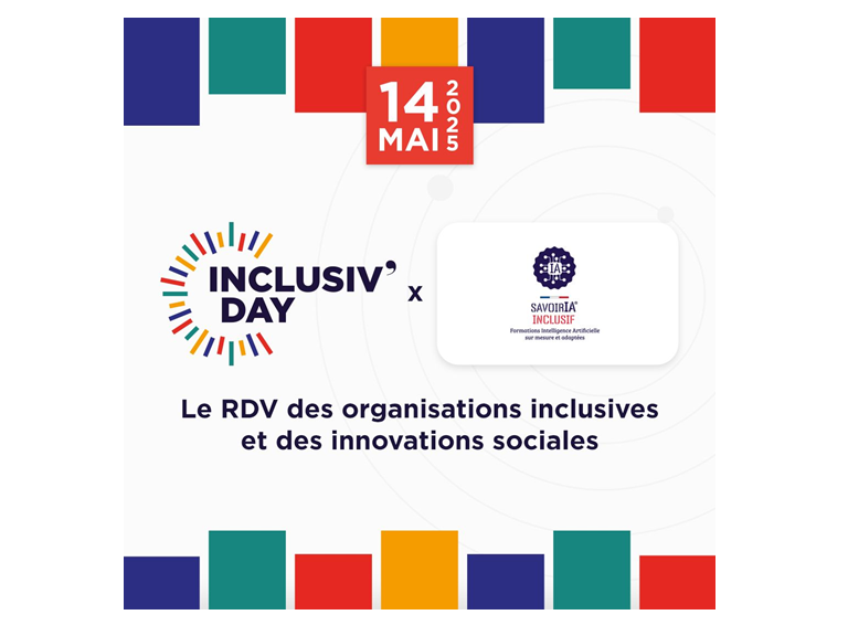 SavoirIA® à Inclusiv’Day 2025 à La Défense Arena.
