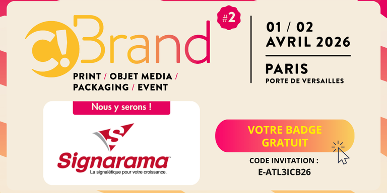 SIGNARAMA - Signarama au salon C!Brand 2026