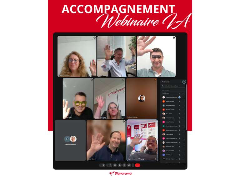 Signarama, un réseau qui vous fait évoluer en continu
