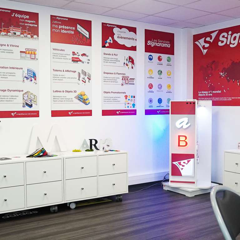 Le concept de la franchise SIGNARAMA