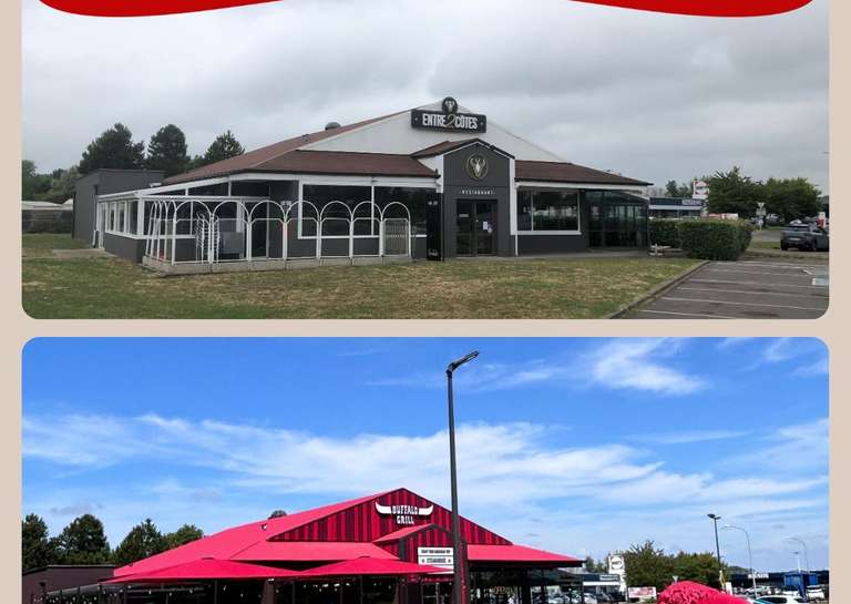 BUFFALO GRILL - Transformation à Berck
