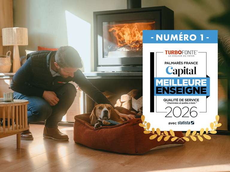 TURBO FONTE ELUE MEILLEURE ENSEIGNE 2026 DANS LA CATEGORIE POÊLES ET CHEMINÉES !