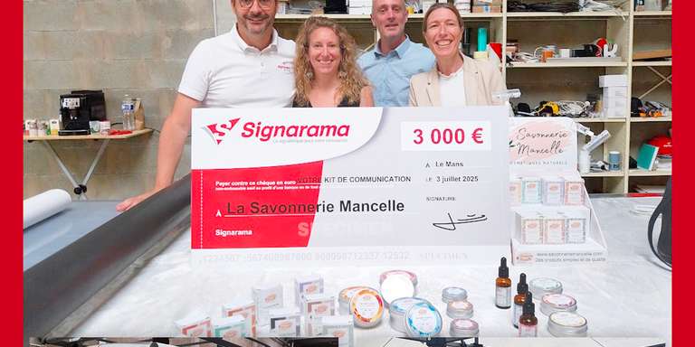 SIGNARAMA - Un jeu concours, un projet concret, une collaboration locale réussie
