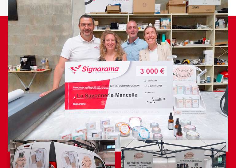 SIGNARAMA - Un jeu concours, un projet concret, une collaboration locale réussie