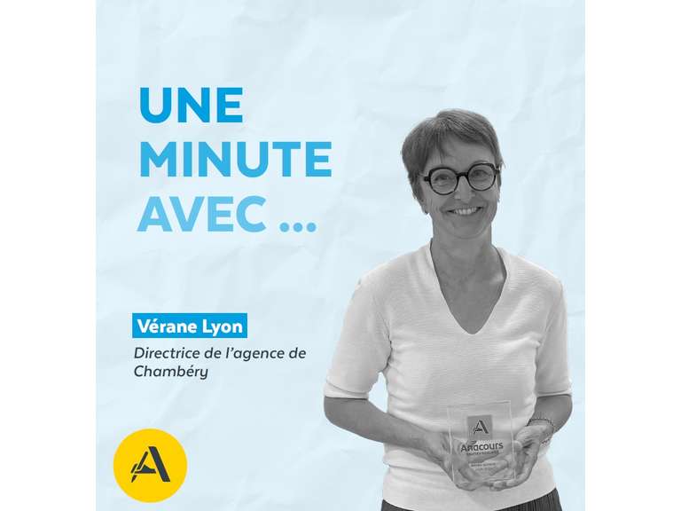 Une minute avec Vérane franchisée à Chambéry