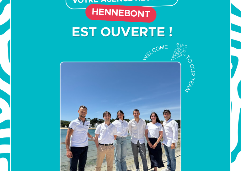 NESTENN - Une nouvelle adresse pour l'immobilier à Hennebont : Nestenn ouvre ses portes