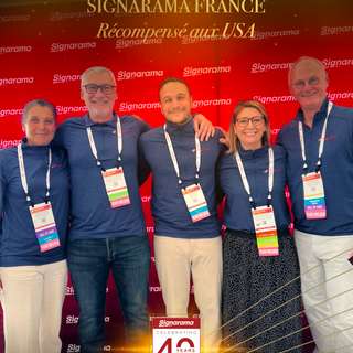 Une reconnaissance internationale pour Signarama France