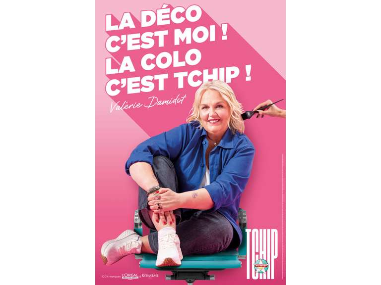 Valérie Damidot devient l’égérie de Tchip Coiffure !