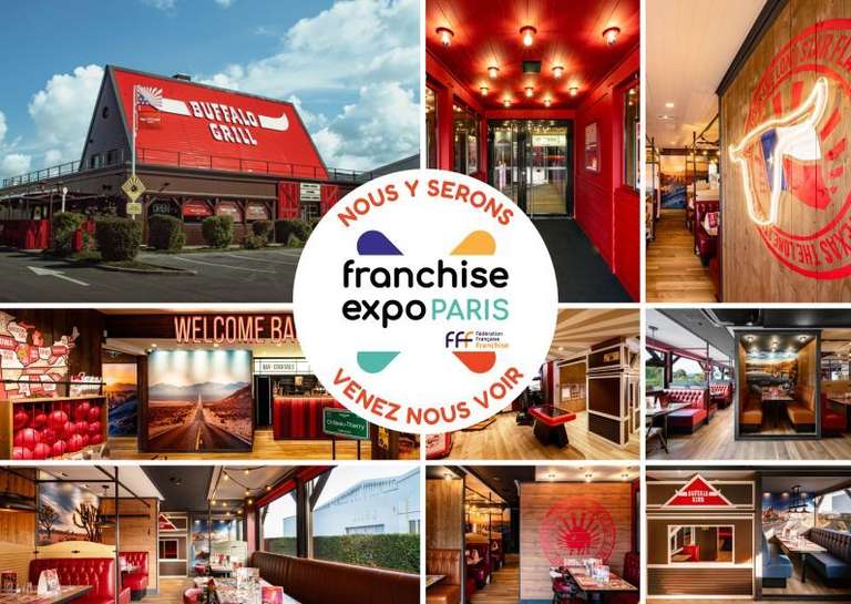 BUFFALO GRILL - Venez nous rencontrer au Salon de la Franchise !