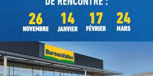 BUREAU VALLEE - Venez nous rencontrer lors de nos journées d'échange !