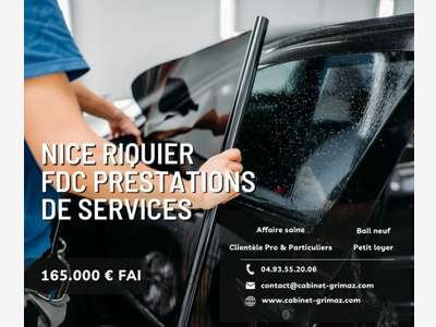 Vente activité de prestations auto et btp à Nice